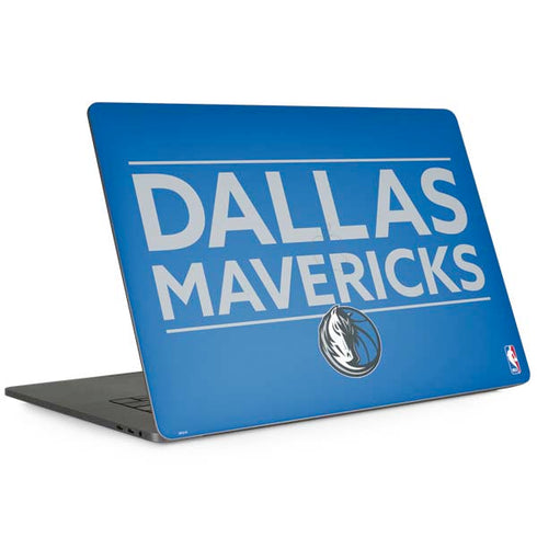 NBA Dallas Mavericks Standard - Light Blue Apple MacBook Pro 15-inch Skin